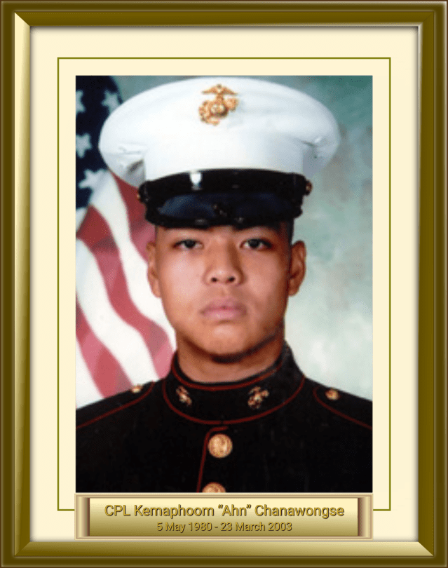 CPL Kemaphoom “Ahn” Chanawongse 5 May 1980 - 23 March 2003