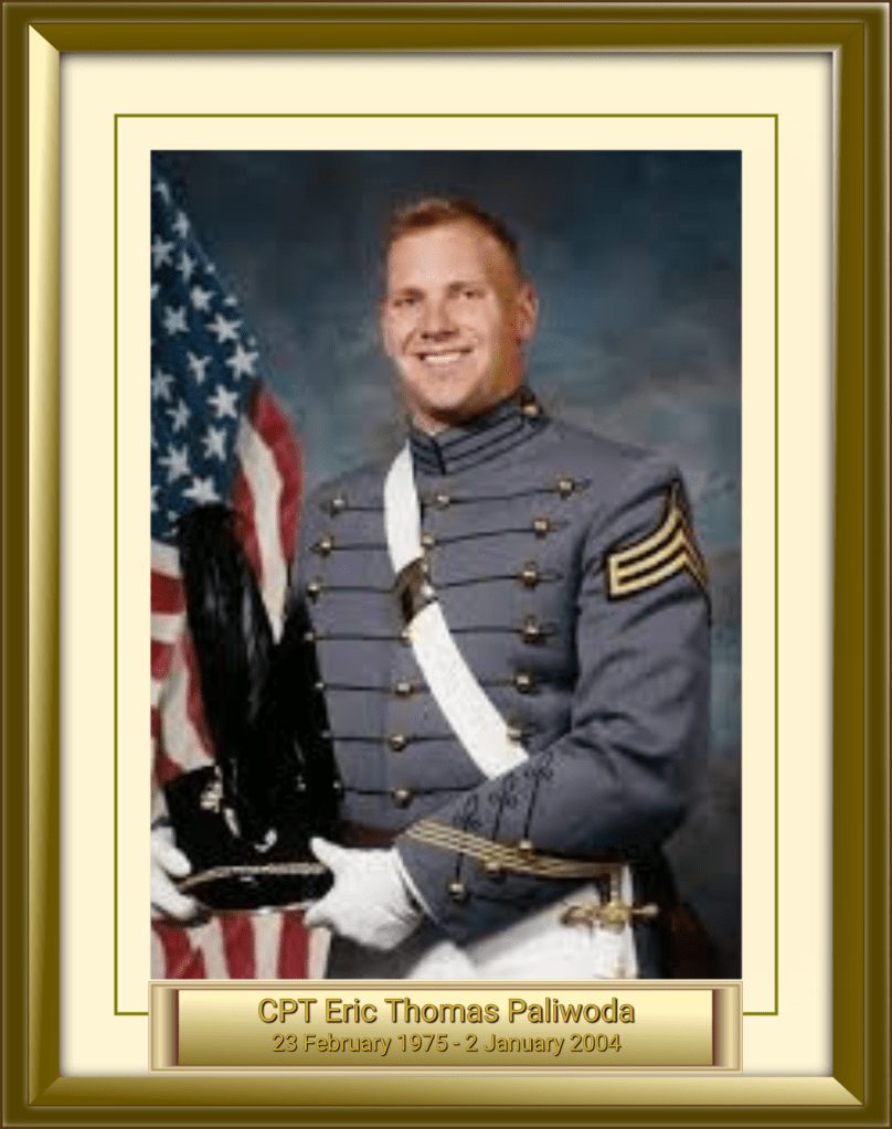 CPT Eric Thomas Paliwoda 23 February 1975 - 2 January 2004
