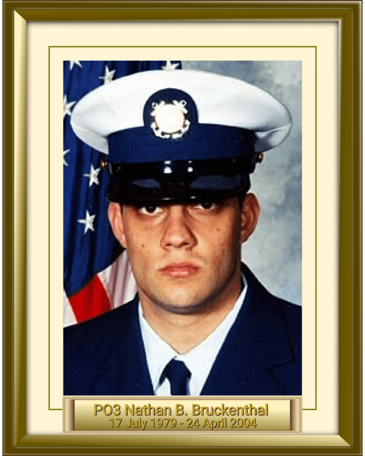 PO3 Nathan B. Bruckenthal 17 July 1979 - 24 April 2004