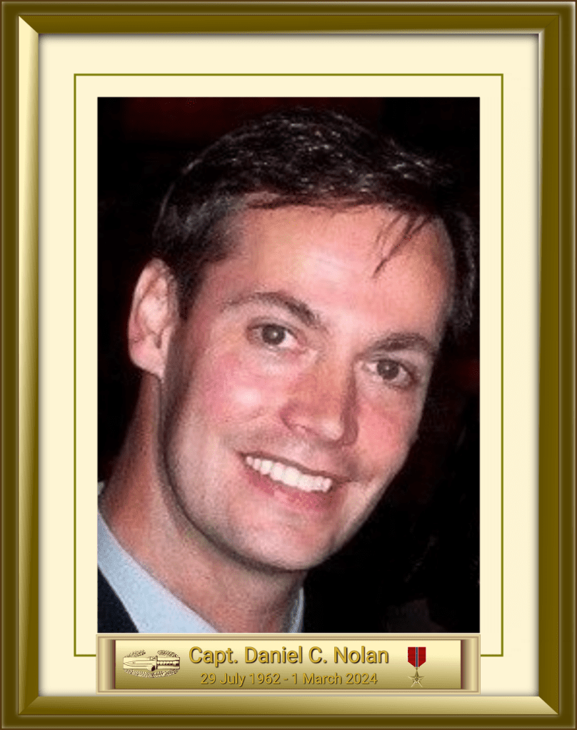 Capt. Daniel C. Nolan 29 July 1962 - 1 March 2024