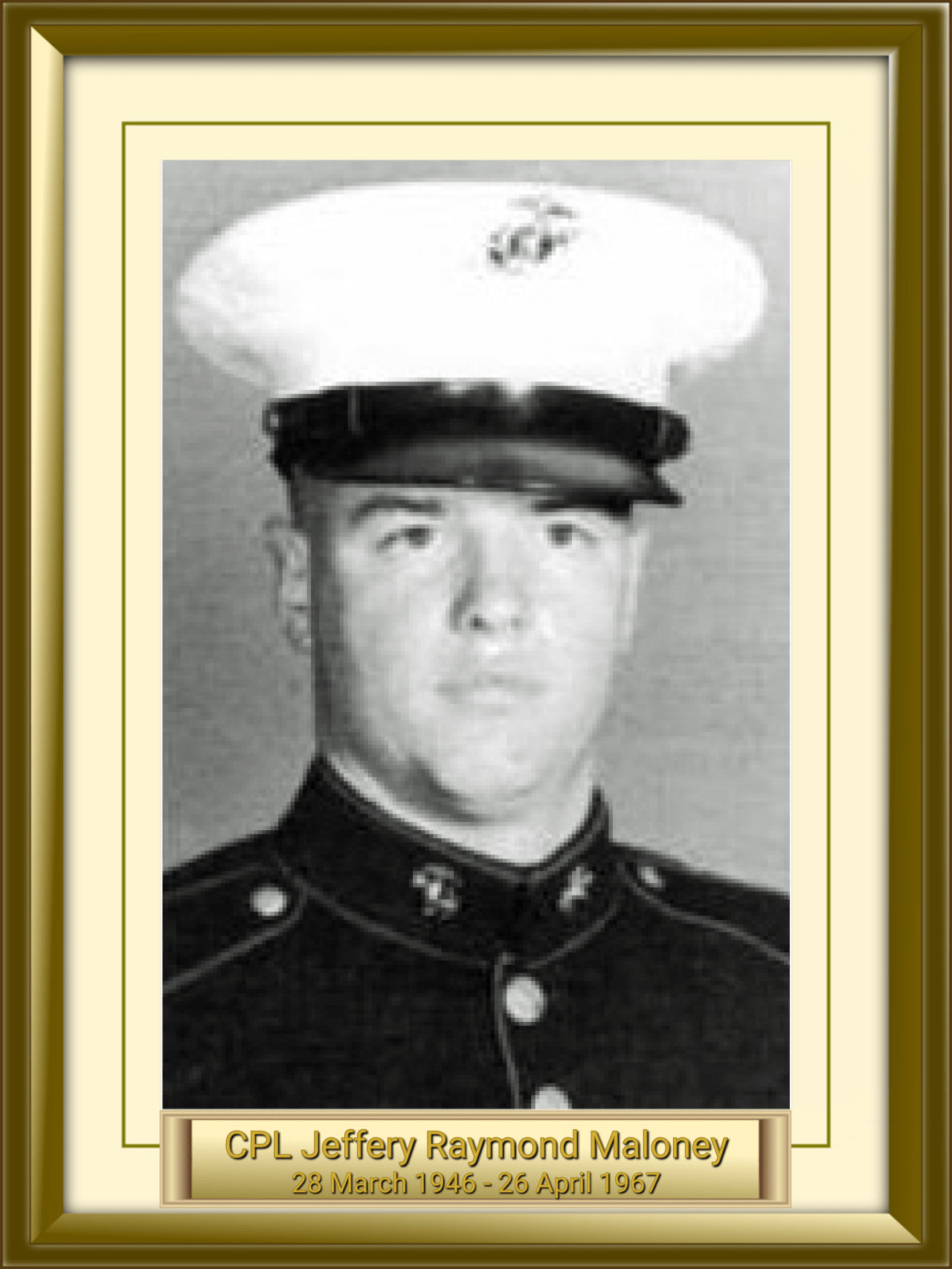 CPL Jeffery Raymond Maloney