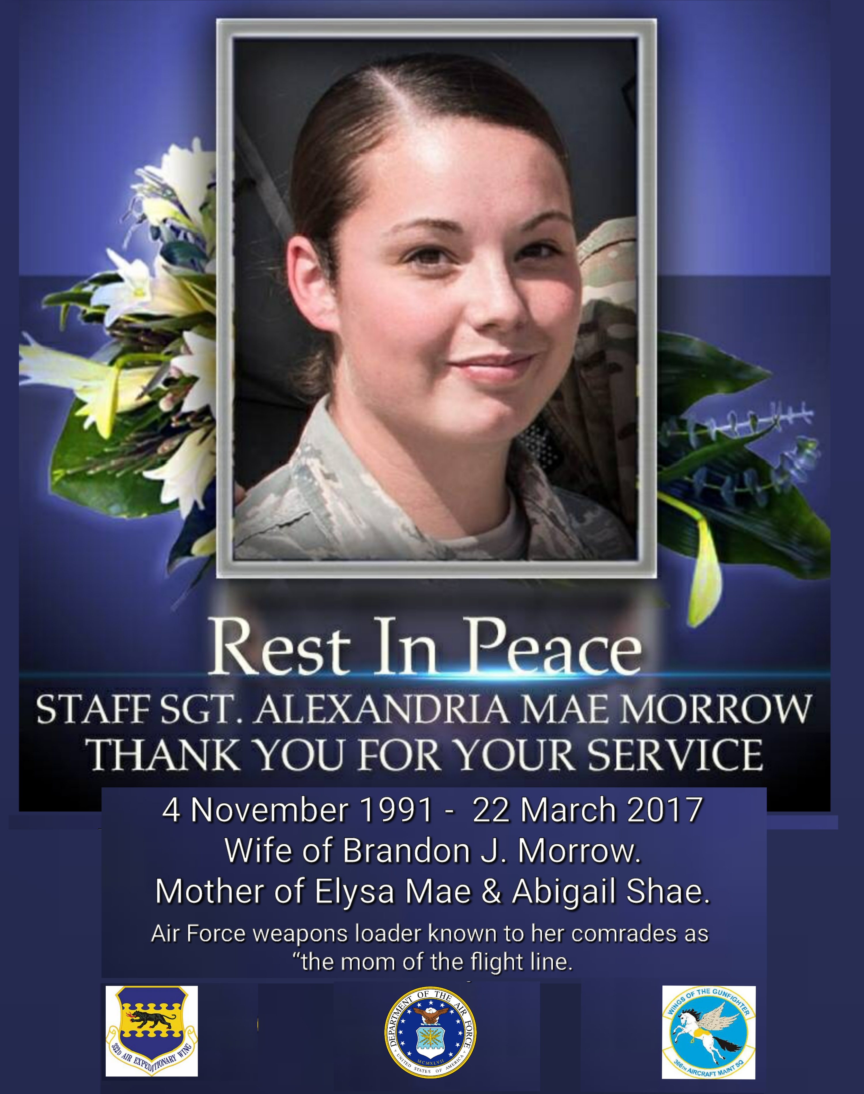 Staff Sgt. Alexandria M. Morrow