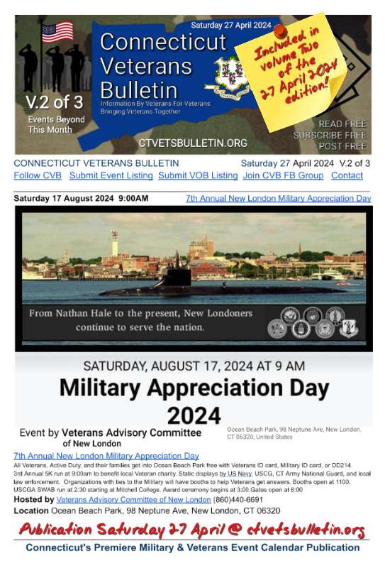 7th Annual New London Military Appreciation Day