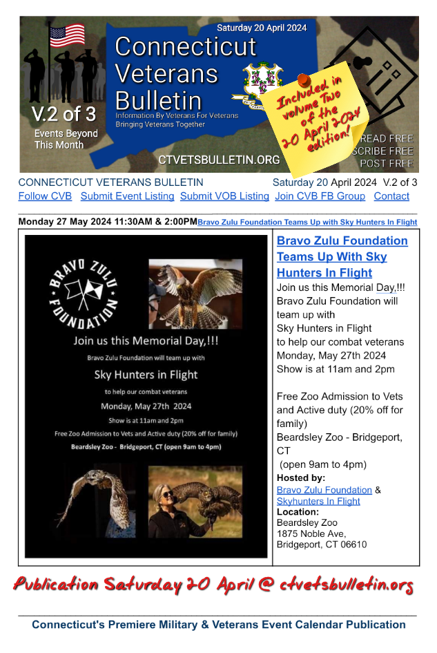 Bravo Zulu Foundation Teams Up with Sky Hunters In Flight