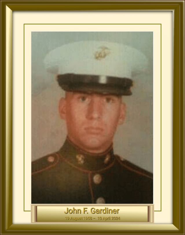 John F. Gardiner 19 August 1958 – 10 April 2024