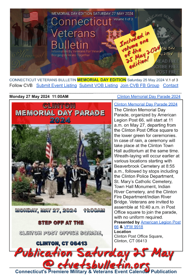 Clinton Memorial Day Parade 2024