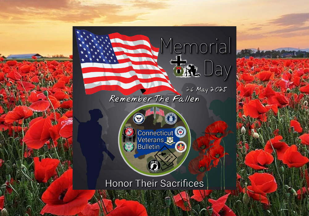 Memorial Day 26 May 2025 CVB