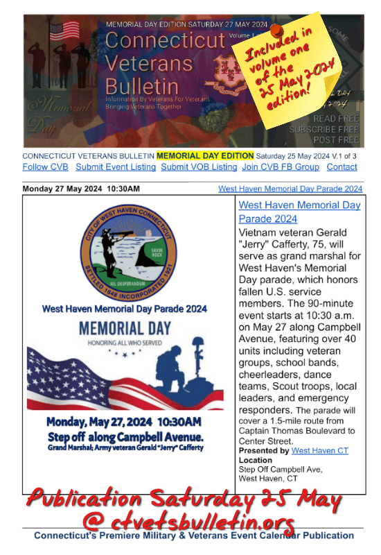 West Haven Memorial Day Parade 2024