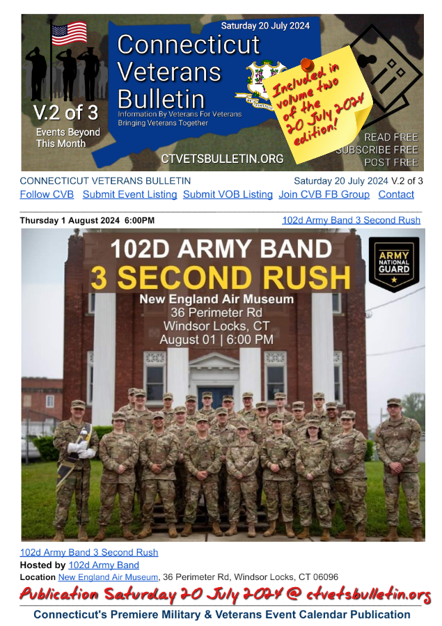 102d Army Band 3 Second Rush