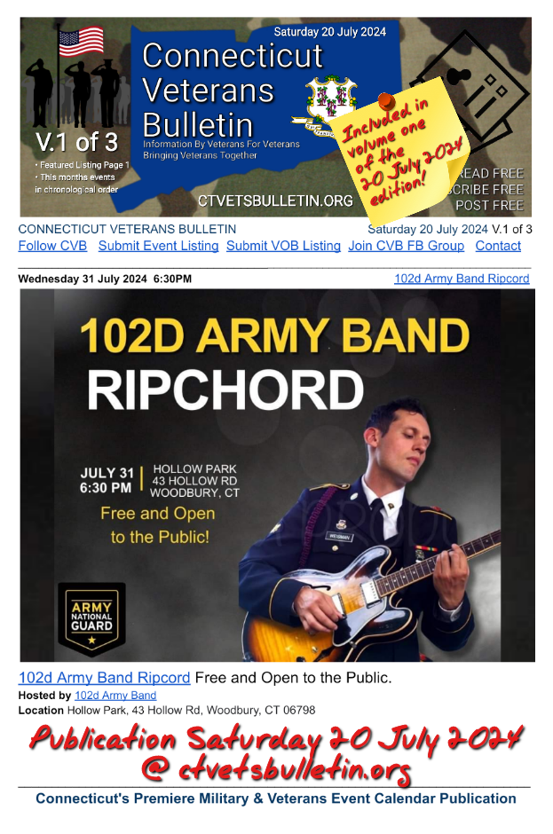 102d Army Band Ripcord