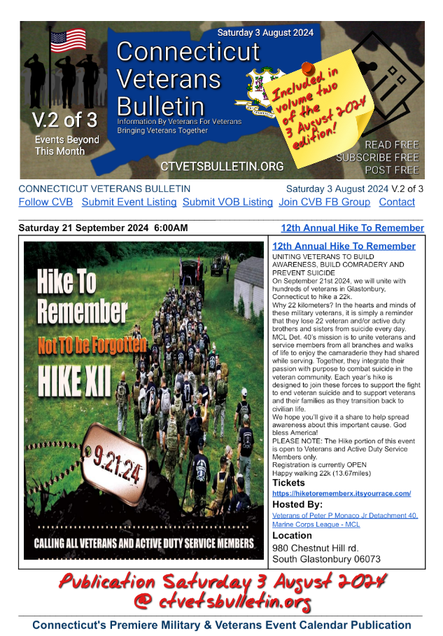12th Annual Hike To Remember