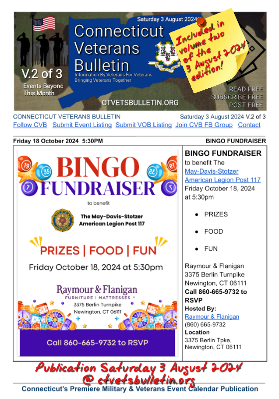 BINGO FUNDRAISER