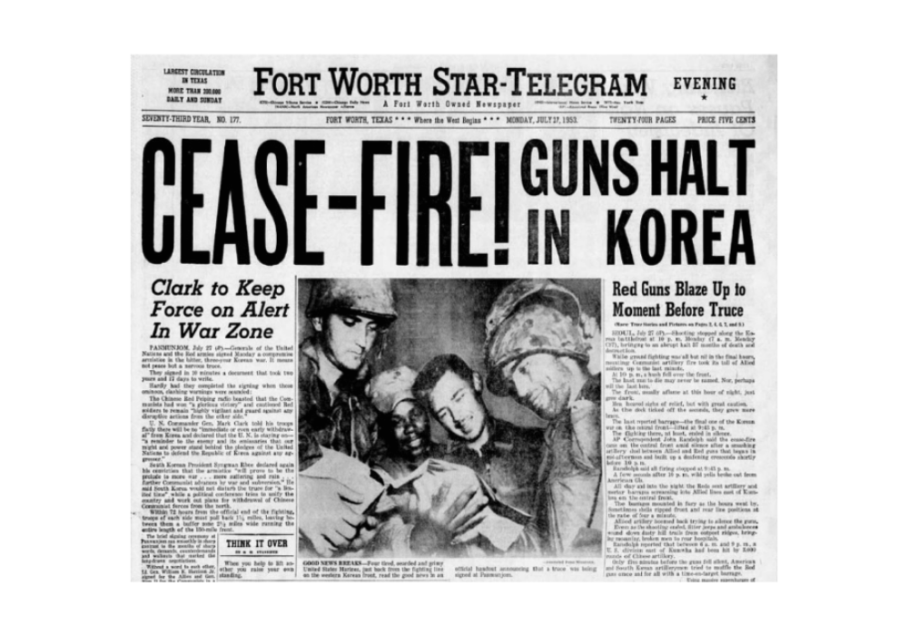 Fort Worth Star-Telegram, July 27th, 1953