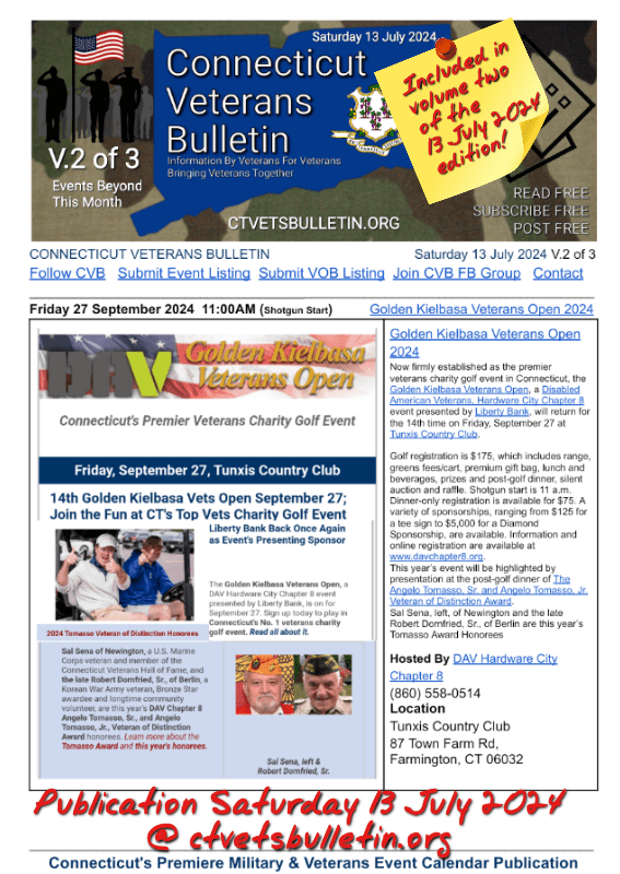 Golden Kielbasa Veterans Open 2024