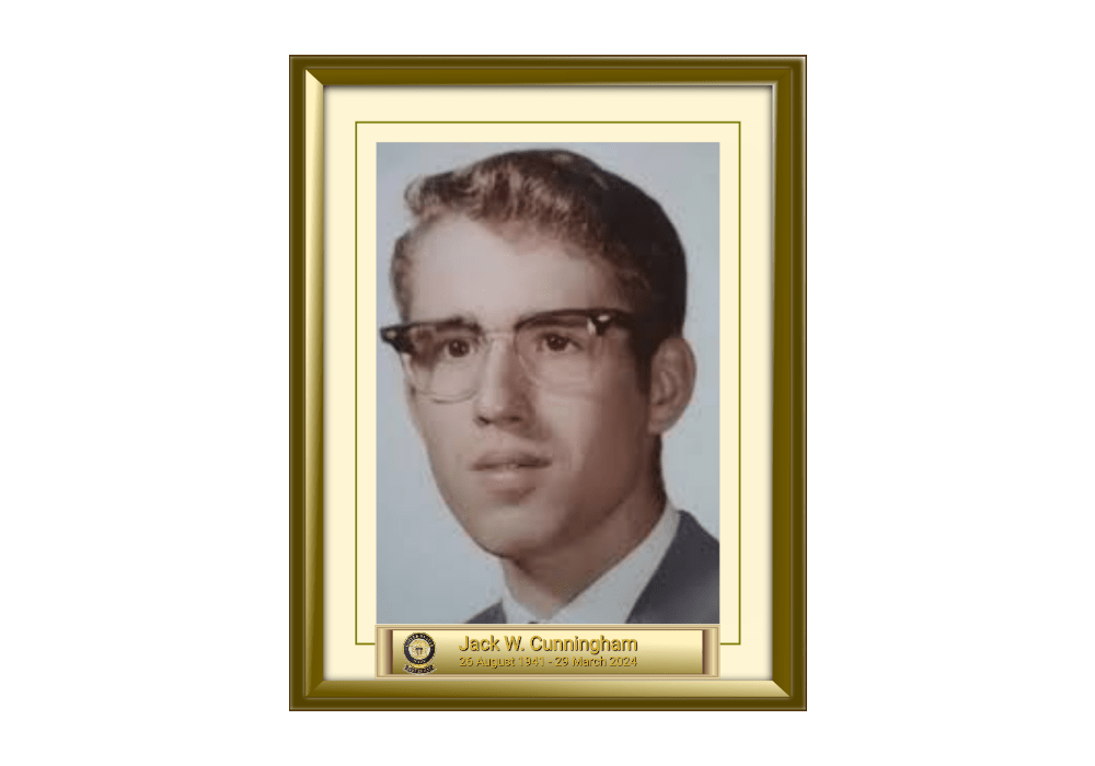 Jack W. Cunningham US Navy Veteran 26 August 1941 - 29 March 2024 featured image