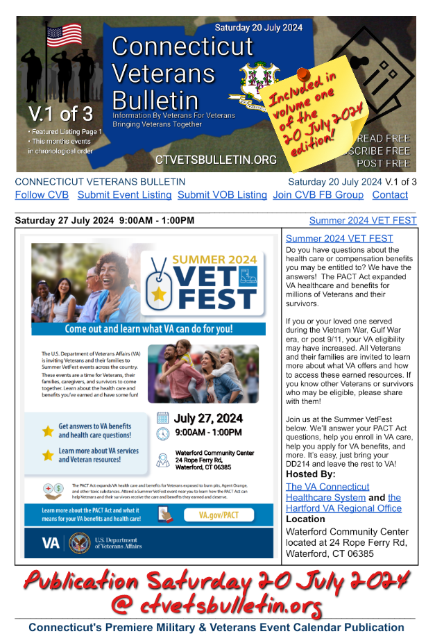 Summer 2024 VET FEST