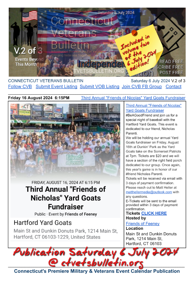 Third Annual "Friends of Nicolas" Yard Goats Fundraiser