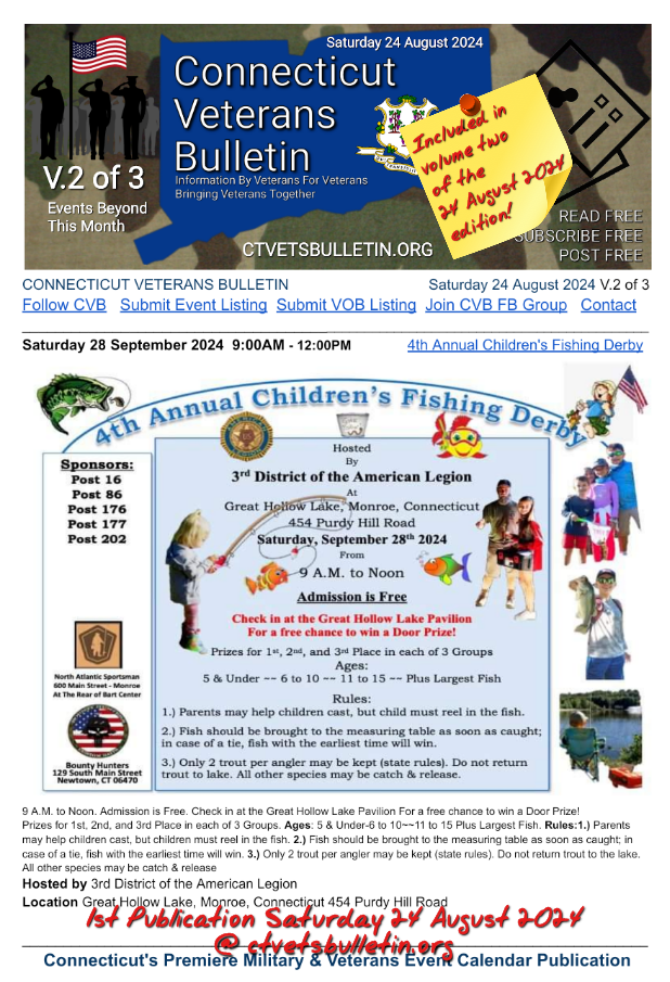 4th Annual Children's Fishing Derby