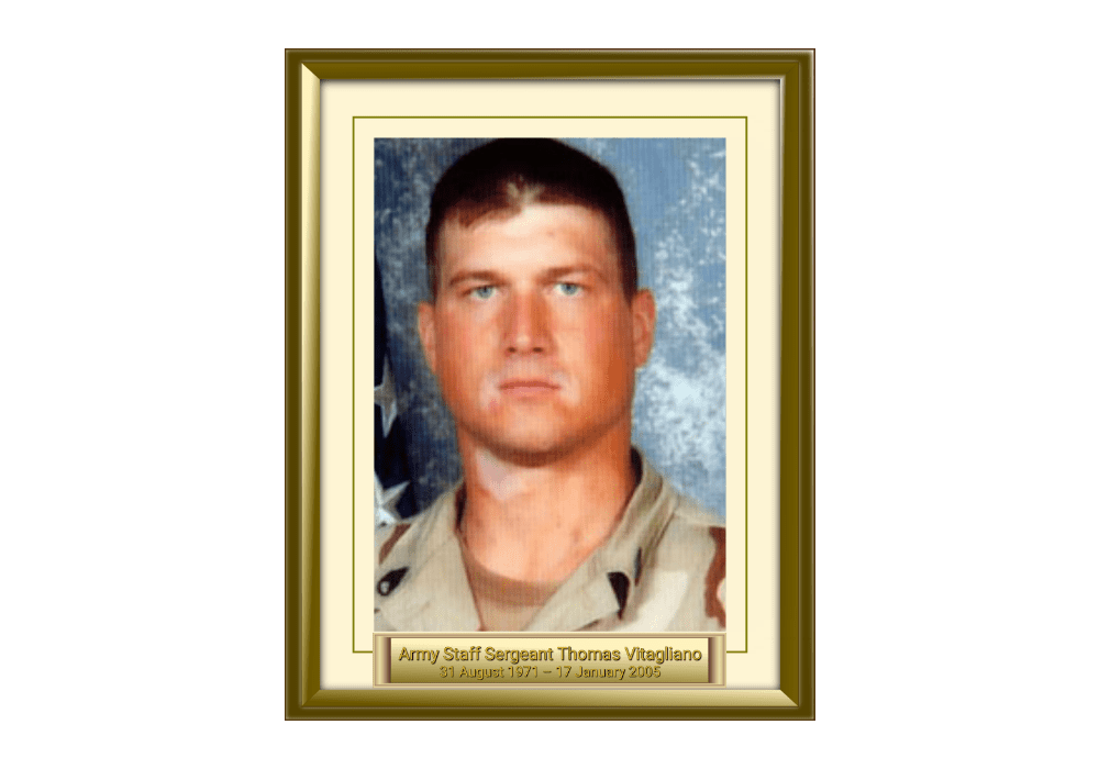Army Staff Sergeant Thomas Vitagliano 31 August 1971 – 17 January 2005 featured image