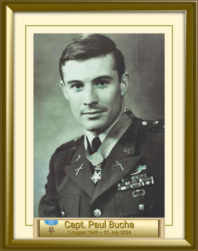 Capt. Paul Bucha 1 August 1943 – 31 July 2024