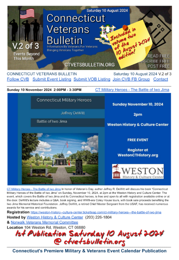 CT Military Heroes - The Battle of Iwo Jima