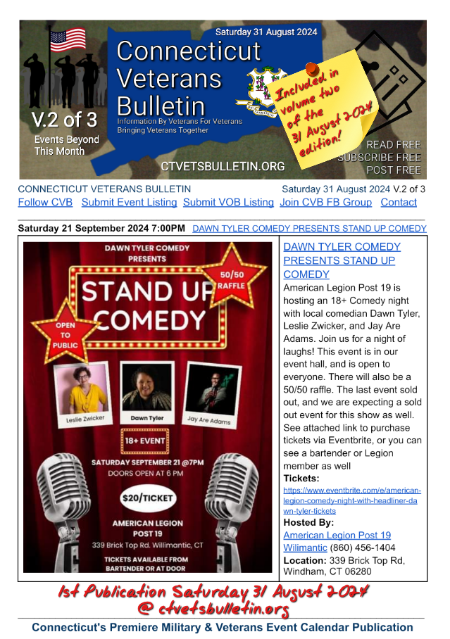 DAWN TYLER COMEDY PRESENTS STAND UP COMEDY