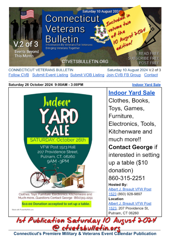 Indoor Yard Sale