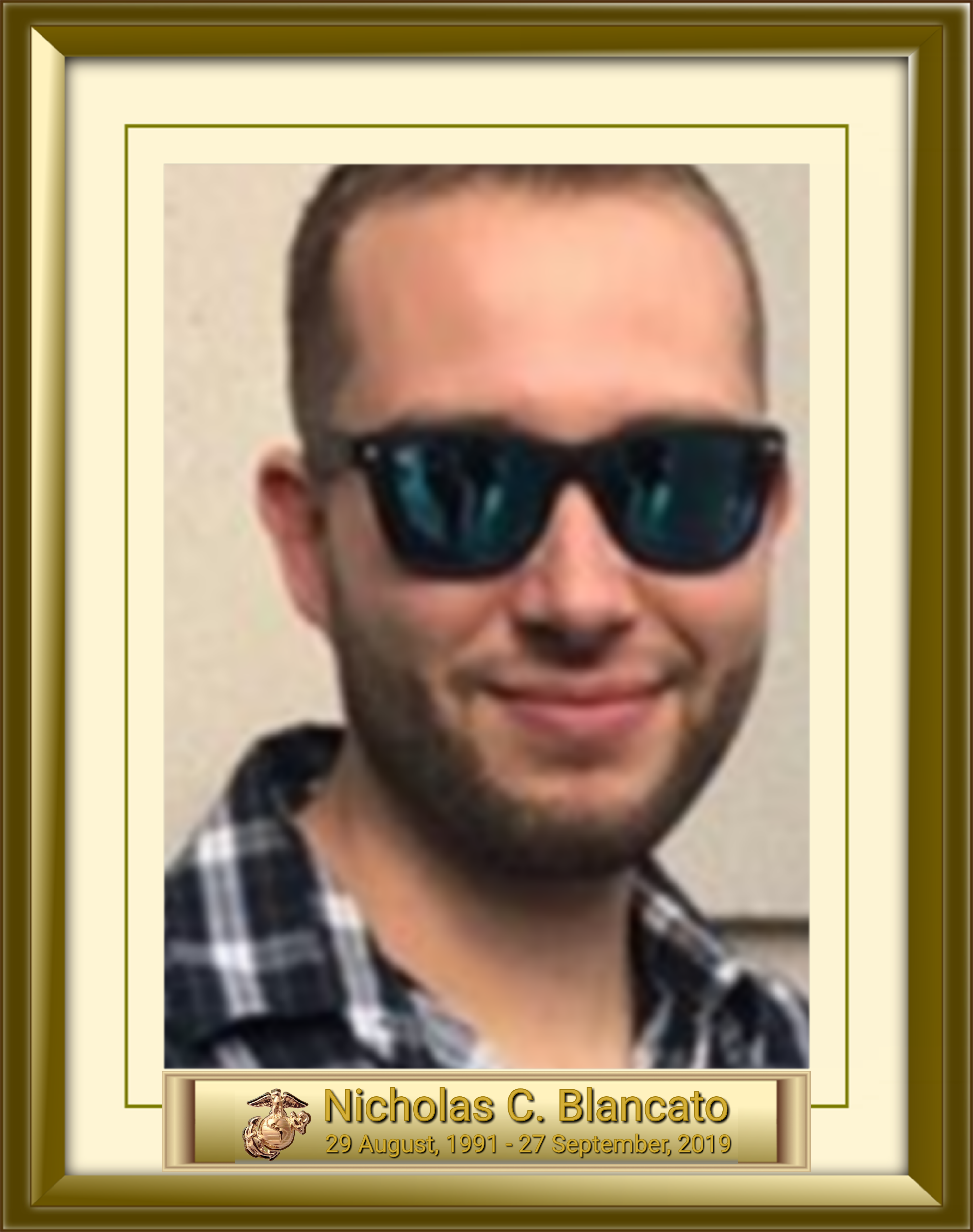 Nicholas C. Blancato 29 August, 1991 - 27 September, 2019