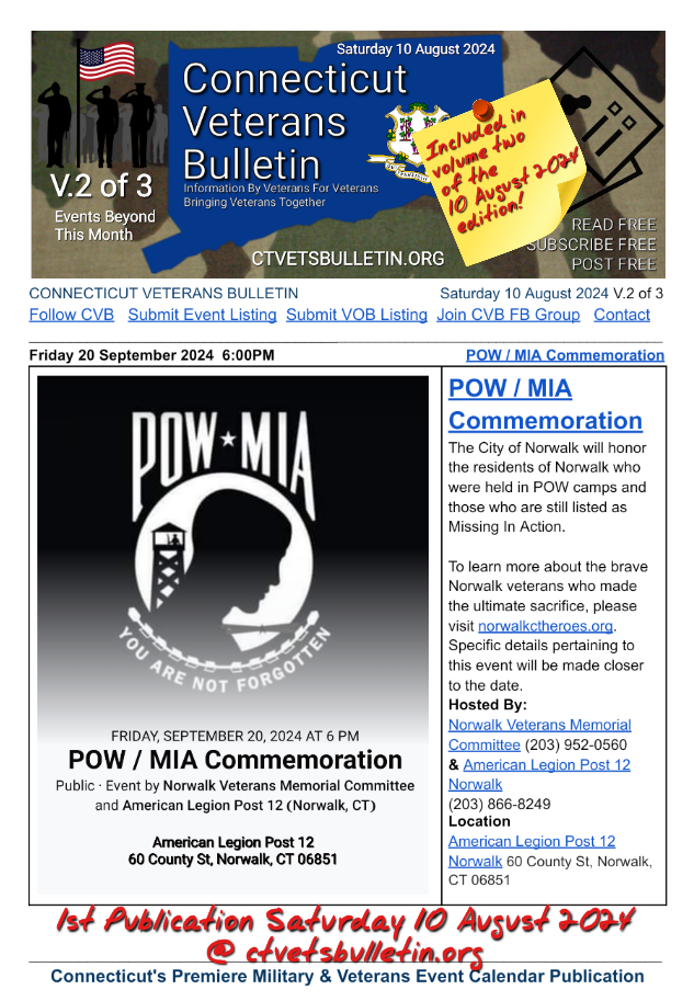 POW / MIA Commemoration