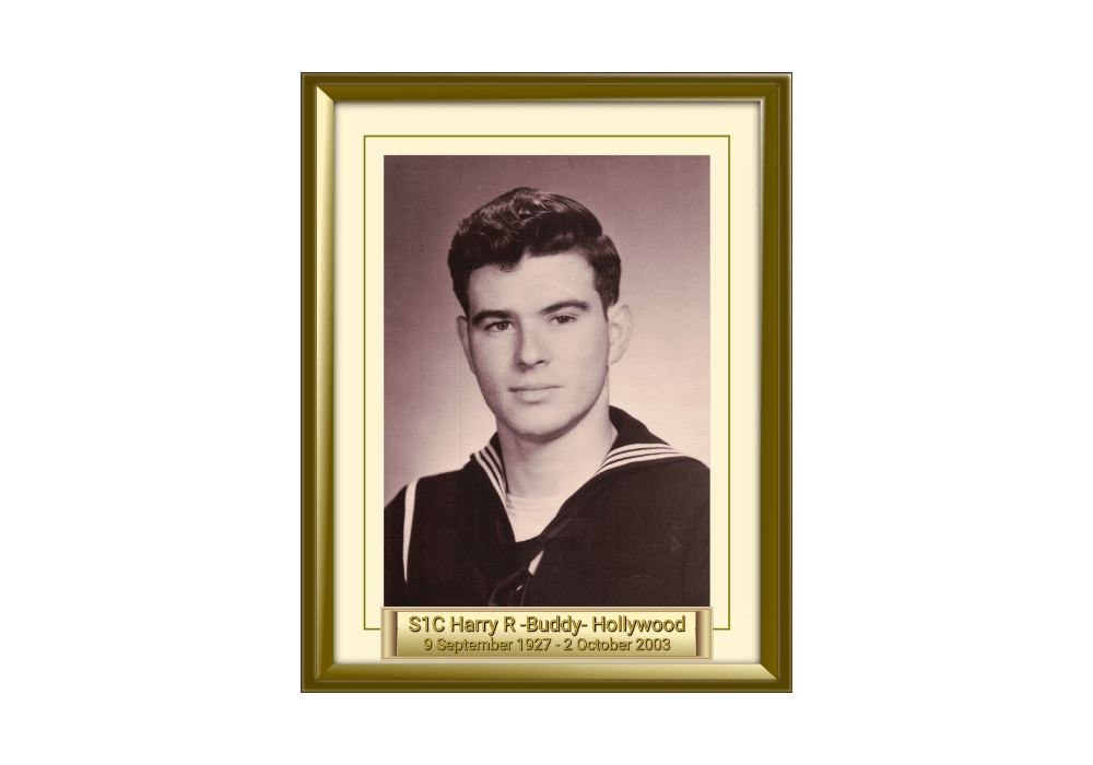 S1C Harry R "Buddy" Hollywood 9 September 1927 - 2 October 2003 featured image