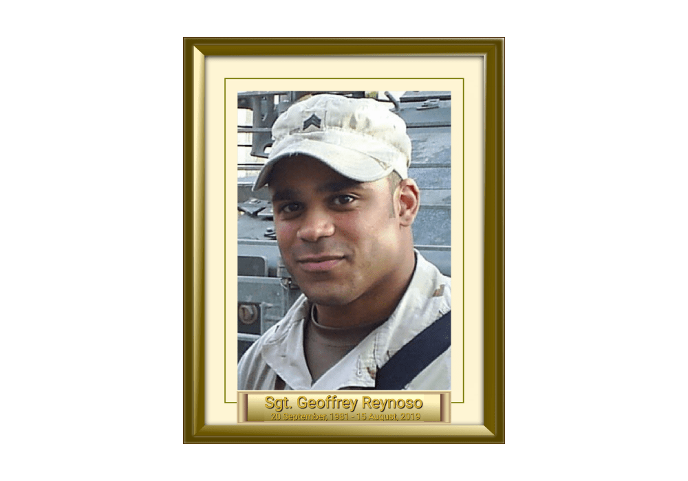 Sgt. Geoffrey Reynoso 20 September 1981 - 15 August 2019 featured image