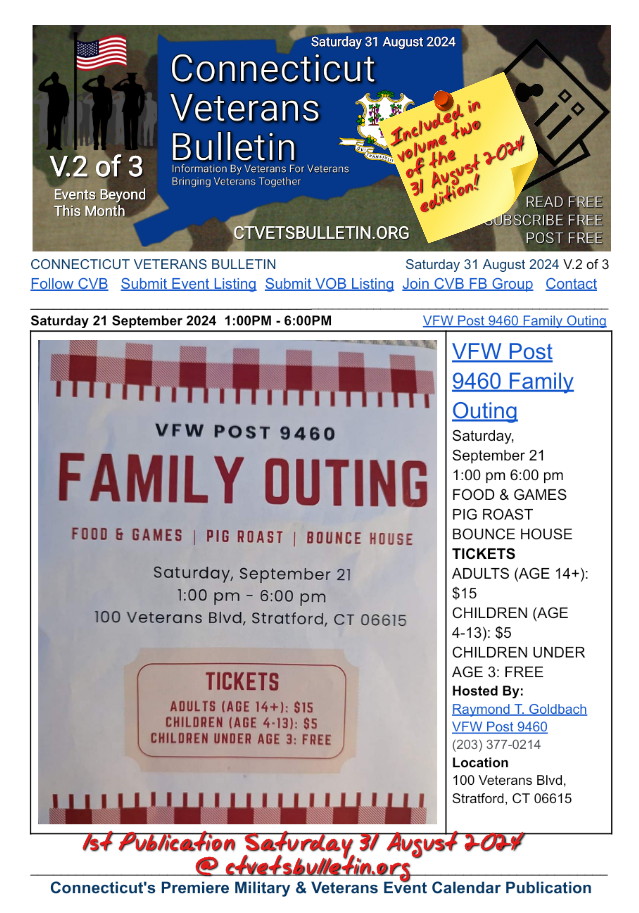 VFW Post 9460 Family Outing