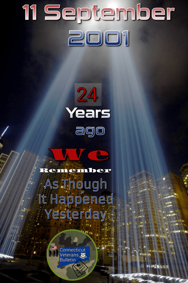 24 years ago today we remember September 11 2001