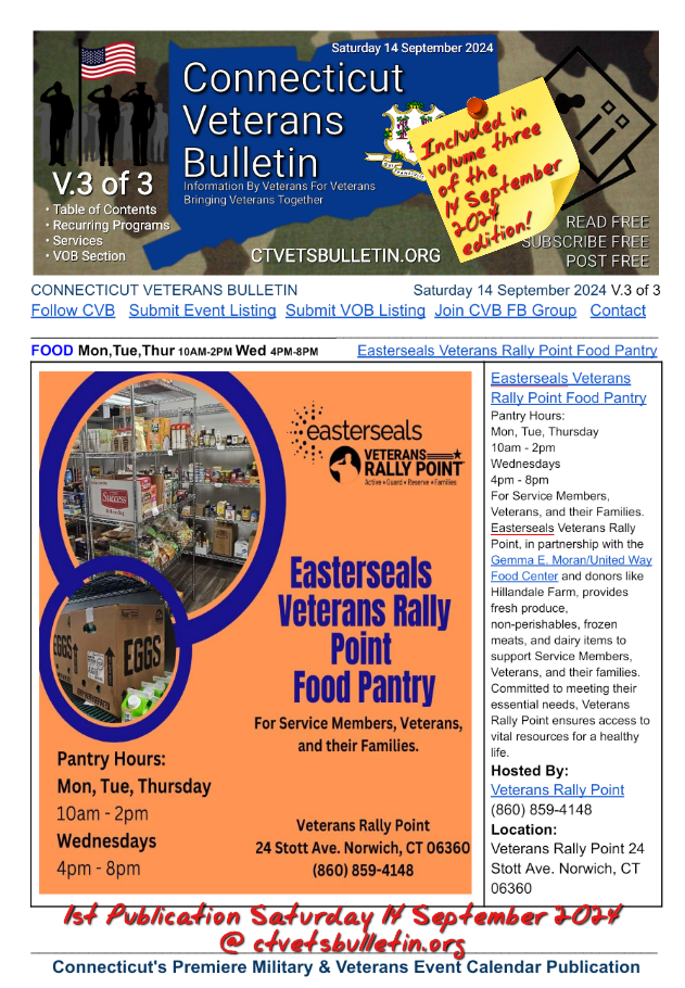 Easterseals Veterans Rally Point Food Pantry