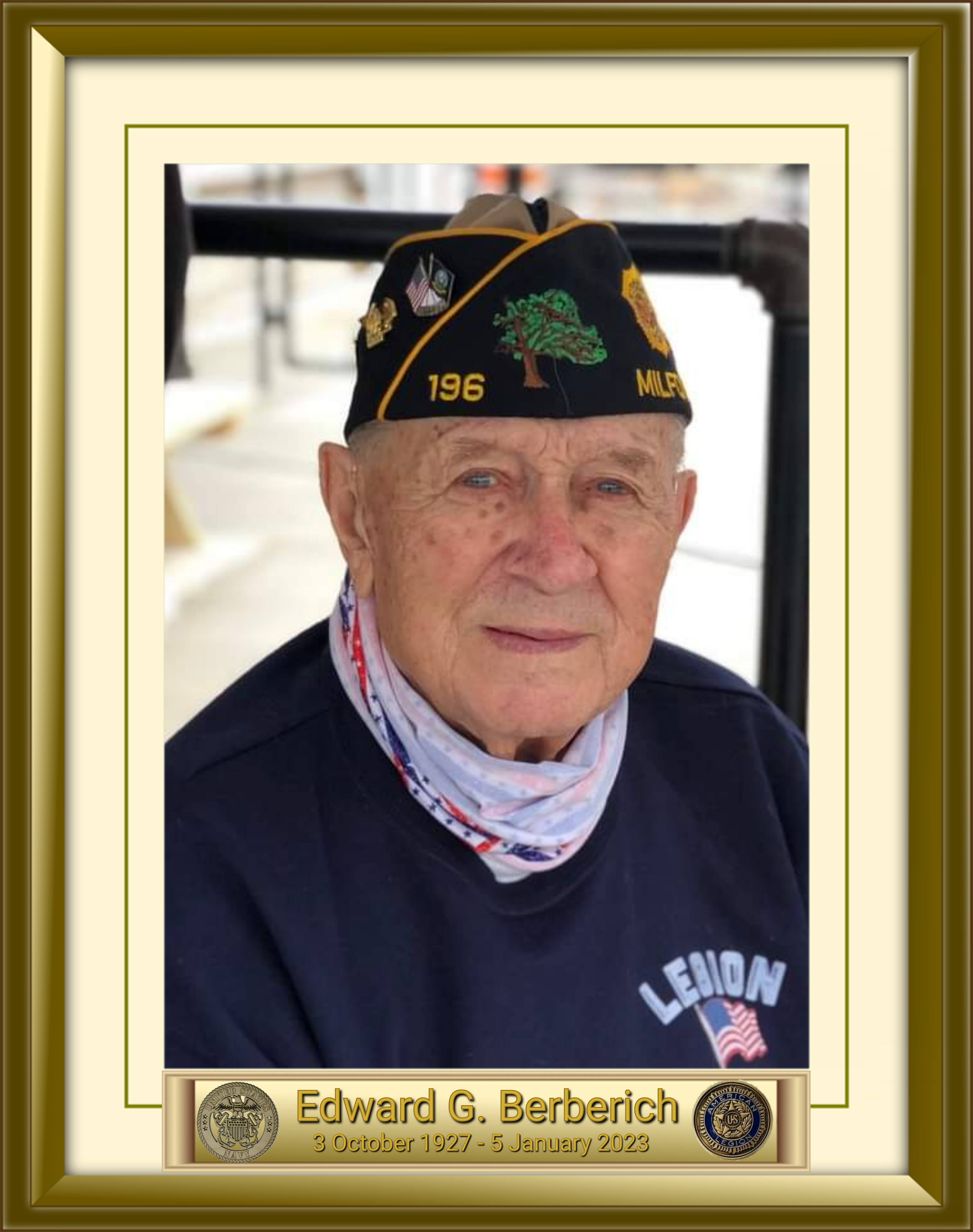 Edward G. Berberich 3 October 1927 - 5 January 2023-2