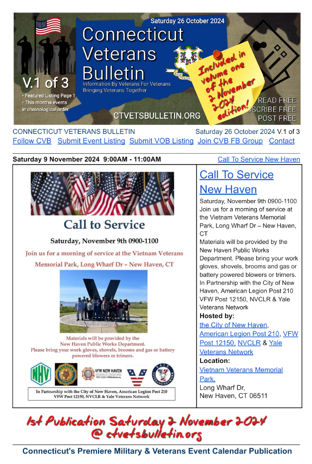 Call To Service New Haven