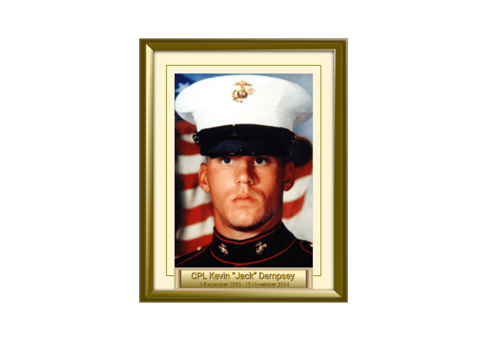 CPL Kevin “Jack” Dempsey 9 December 1980 - 13 November 2004