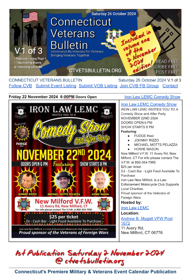 Iron Law LEMC Comedy Show