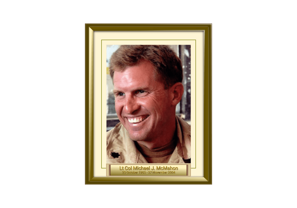 Lt Col Michael J. McMahon 23 October 1963 - 27 November 2004