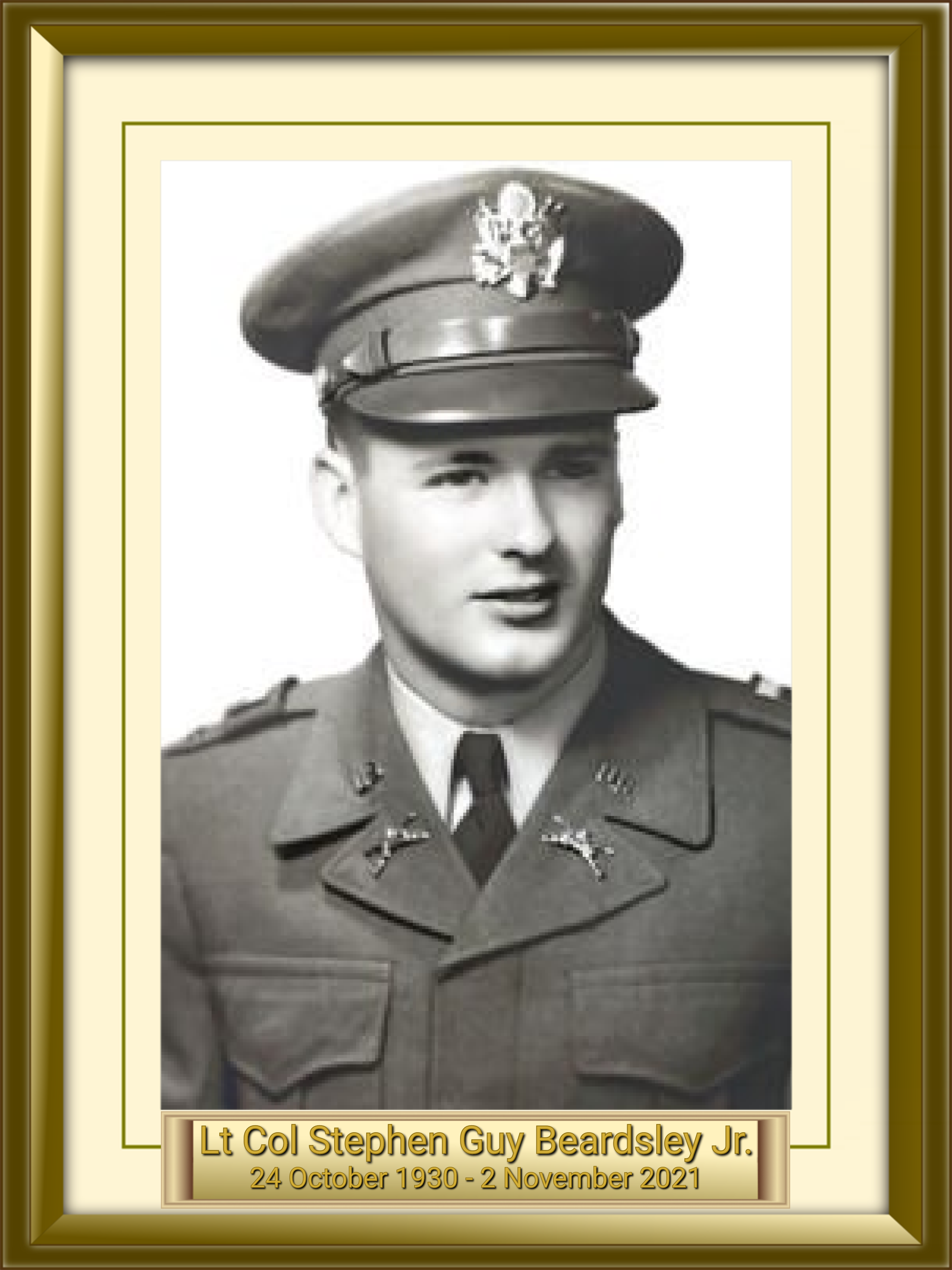 Lt Col Stephen Guy Beardsley Jr. 24 October 1930 - 2 November 2021