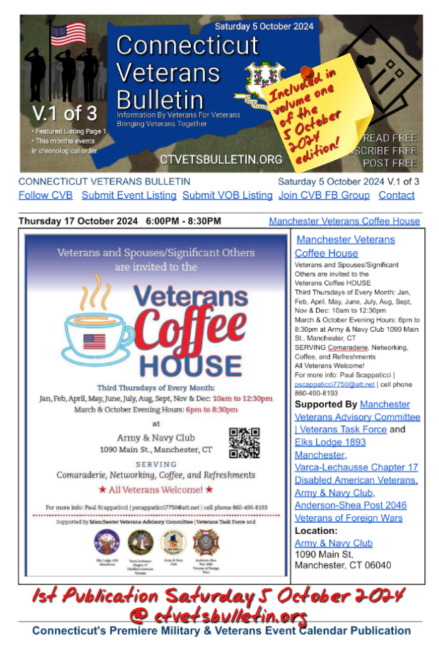 Manchester Veterans Coffee House