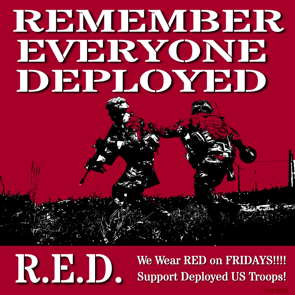 RED Friday CVB 11 October 2024
