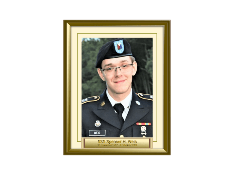 In Loving Memory of Staff Sergeant Spencer H. Weis: A Life of Service, Heart, and&nbsp;Dedication