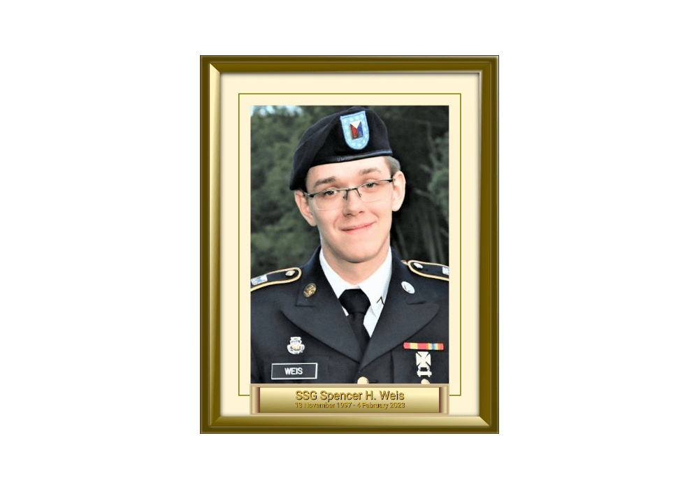 SSG Spencer H Weis 13 November 1997 - 4 February 2023