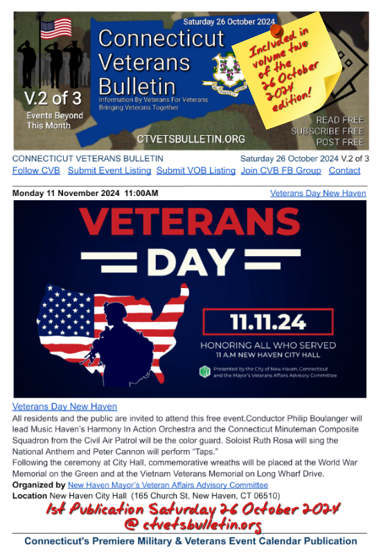 Veterans Day New Haven