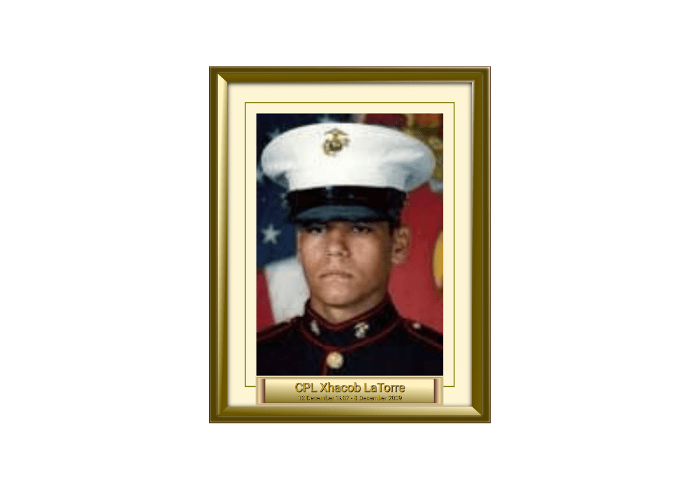 CPL Xhacob LaTorre 12 December 1987 - 8 December 2009