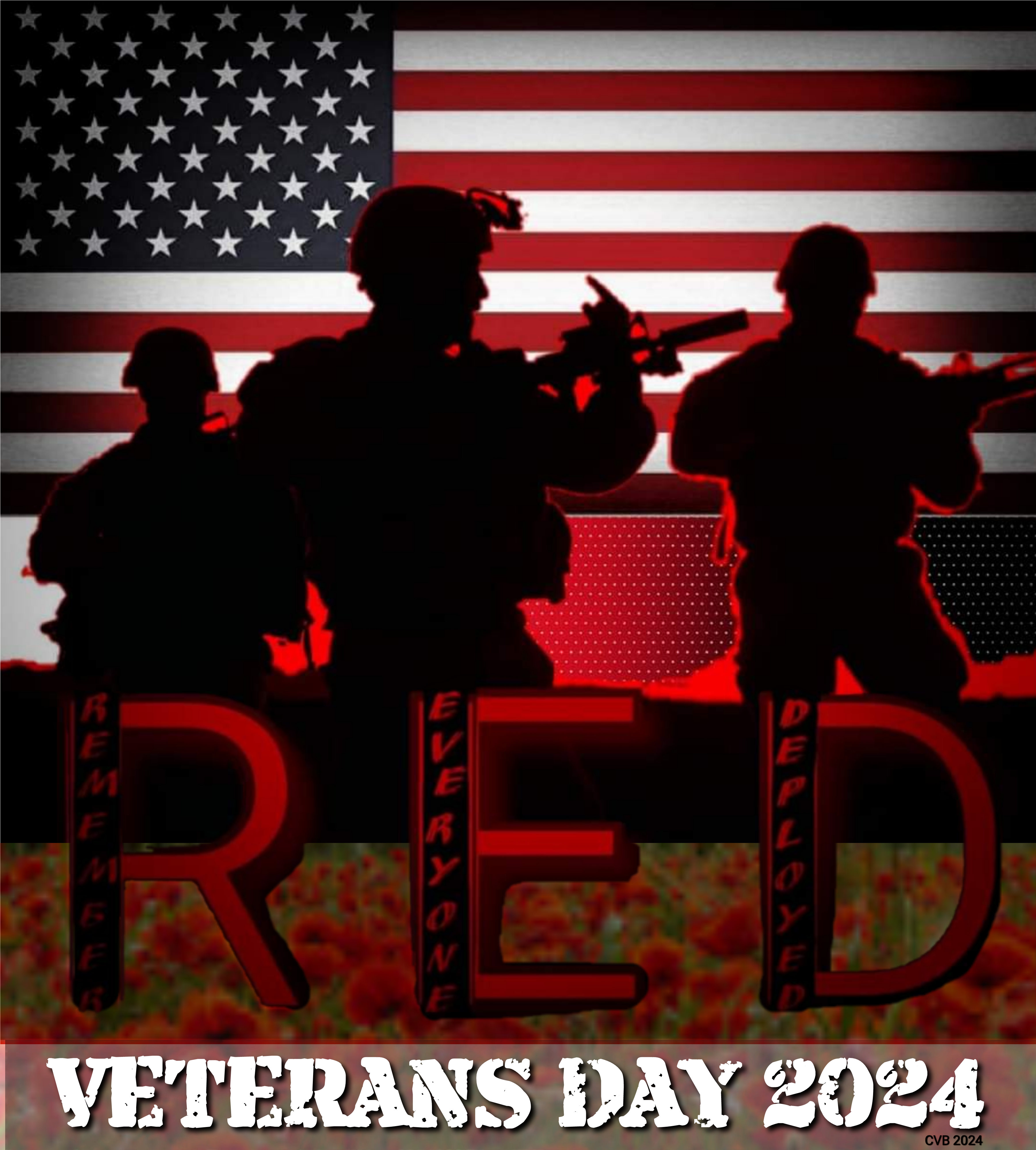 RED FRIDAY Veterans Day 2024 CVB