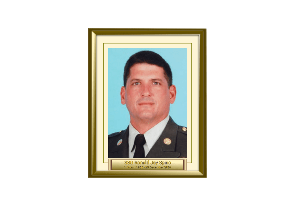 SSG Ronald Jay Spino 1 March 1964 - 29 December 2009
