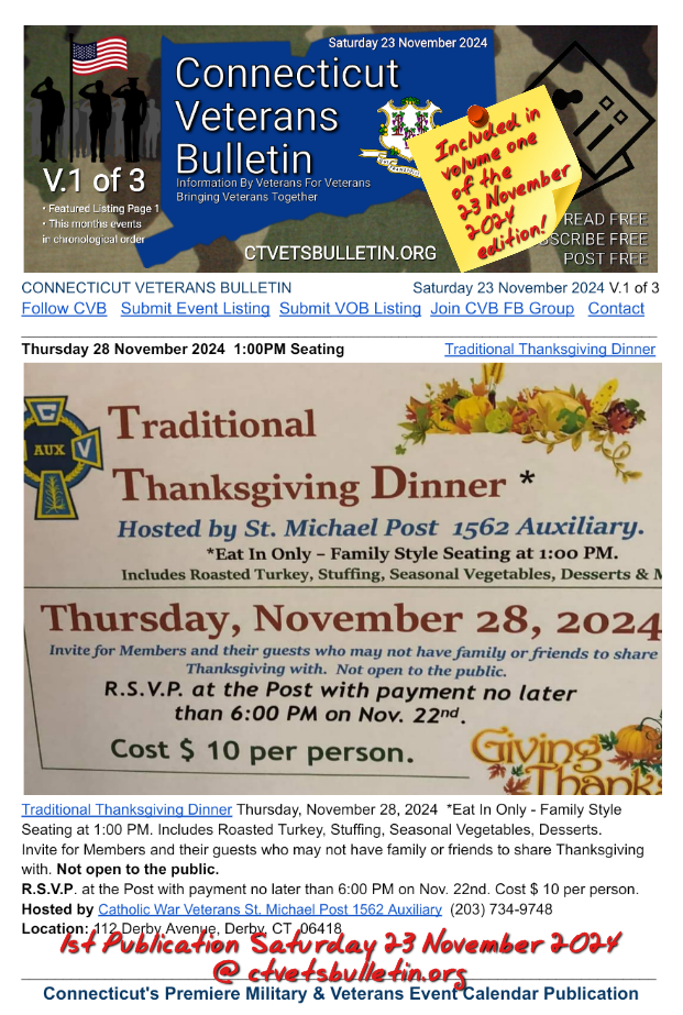 Traditional Thanksgiving Dinner