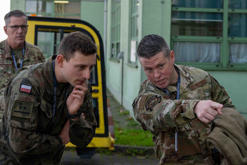 U.S. National Guard Teams Support Deployed Forces with Expeditionary Site Planning in Poland